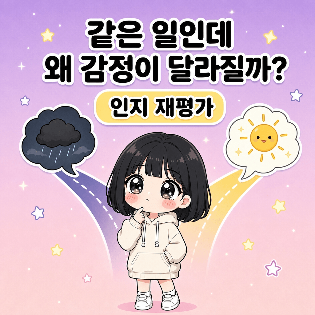 인지 재평가, 같은 일도 다르게 해석하면 감정이 바뀌는 이유 썸네일
